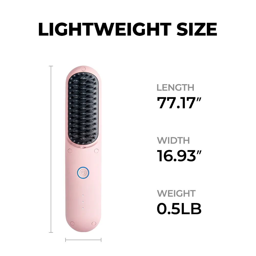 HC122P_TYMO_PORTA_PRO_PINK_cordless_and_corded_hair_styling_brush_lightweight_size_product_details_image_all
